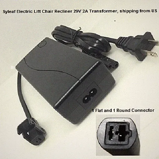 Okin Limoss Electric Lift Chair Recliner Transformer Adapter Supply 29V2A w Cord